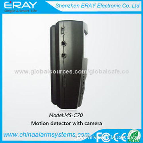 Wireless infrared motion video sensor alarm with mini USB/TV lensNew